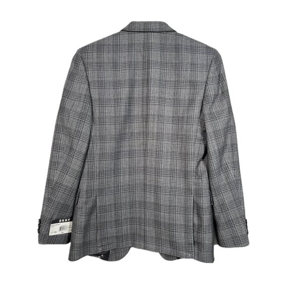 Boys Wool Blend Plaid Sports Coat Jacket Size 16R - Picture 3 of 4